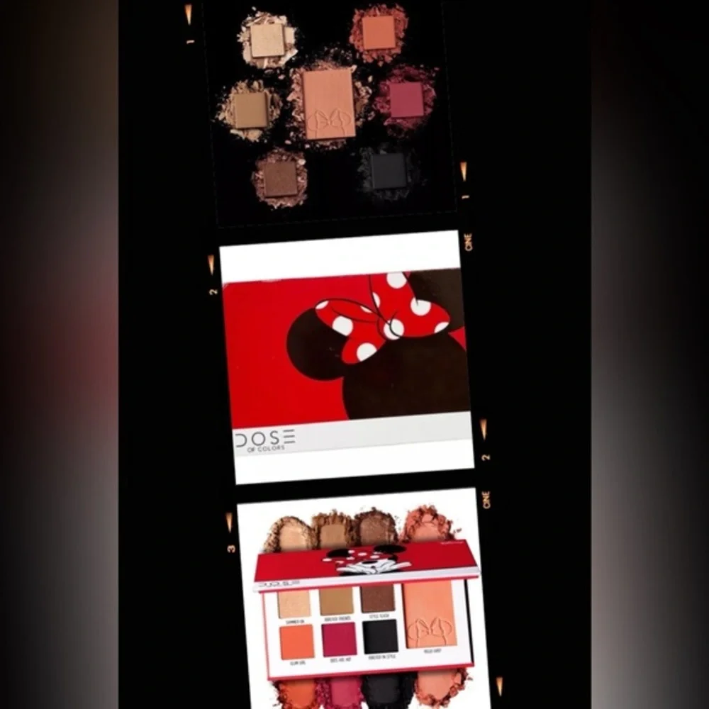 Disney Dose Of Colors MINNIE Mouse Eyeshadow Palette * BNIB *Limited Edition*